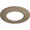 Ekena Millwork Bradford Classic Medallion (Canopies up to 8 5/8"), 13"OD x 7 1/2"ID x 3/4"P, Gobi Desert Crackle CM13BRGDC - alternate 3